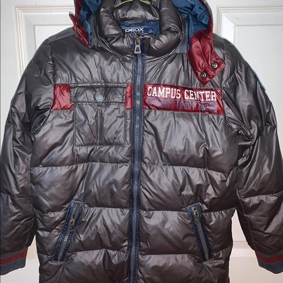 Boys Geox  down filled coat - Picture 1 of 5